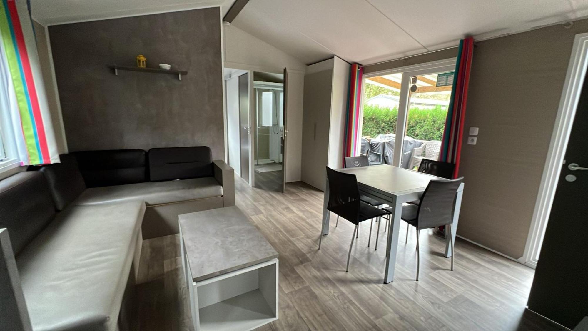 Mobil Home Amenage 2 Chambres La Teste Camping**** エクステリア 写真